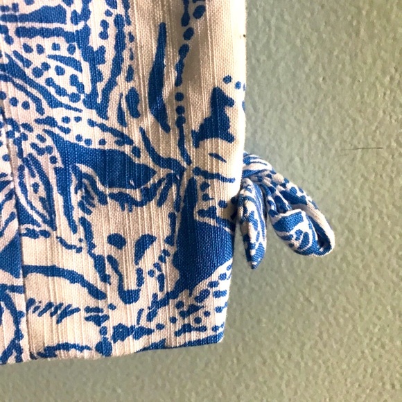 Lilly Pulitzer fox print dress - excellent condition! Size 10 - Picture 6 of 11